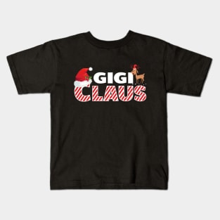 Gigi Claus- Matching Family Christmas Gift Kids T-Shirt